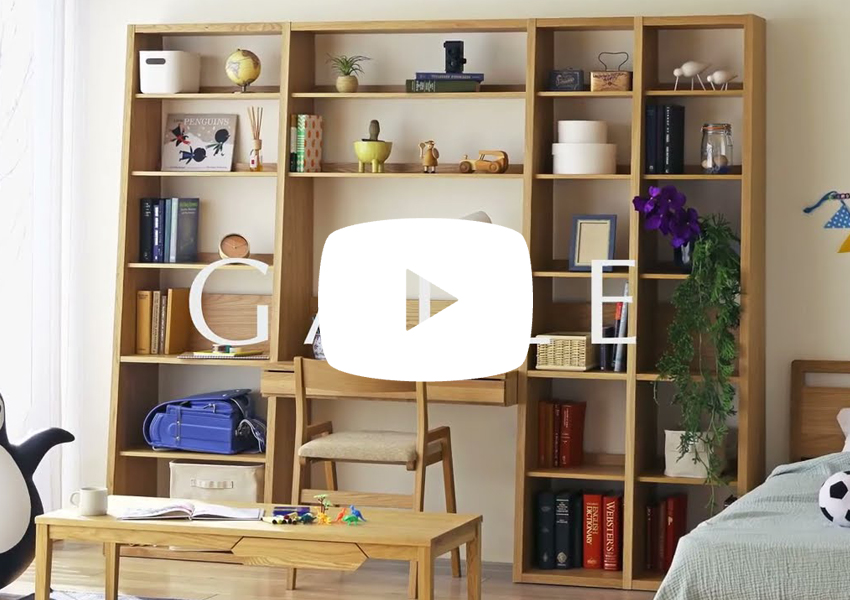 ガレ 41本棚 完成品 WALNUT(W41×D38×H194cm)税込￥110,000 | 高野木工