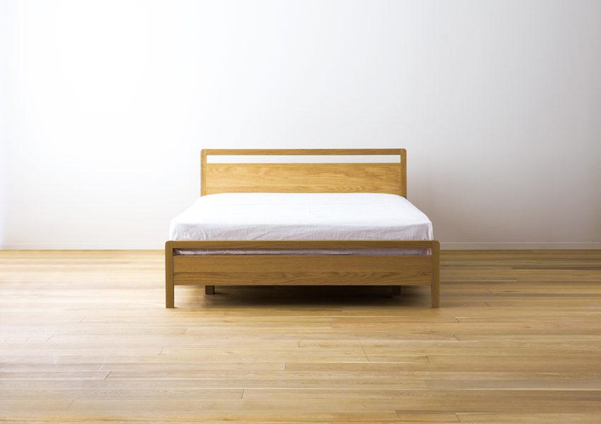 マーク ベッド WHITE OAK(W102～156×D211×H76cm) | 高野木工株式会社