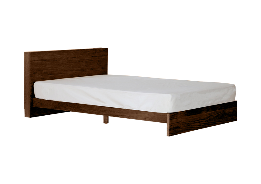 ミュール ベッド WALNUT (W103～145×D207×H78cm) | 高野木工株式会社