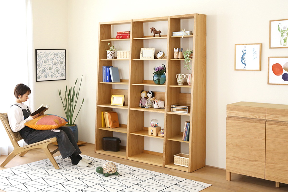 ガレ165セット(W165×D38×H194cm)税込￥285,000～ | 高野木工株式会社