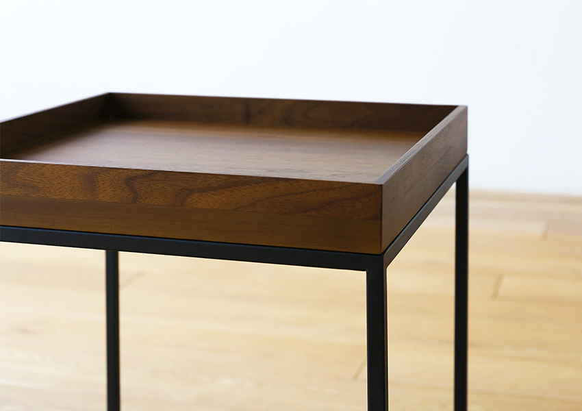 リニエ コンソールテーブル WHITEOAK(W120×D35×H77cm) 高野木工株式会社
