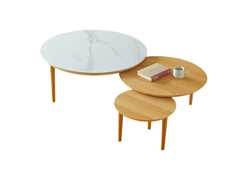 バルーン 創業80周年記念モデル 90-3枚テーブル | 高野木工株式会社